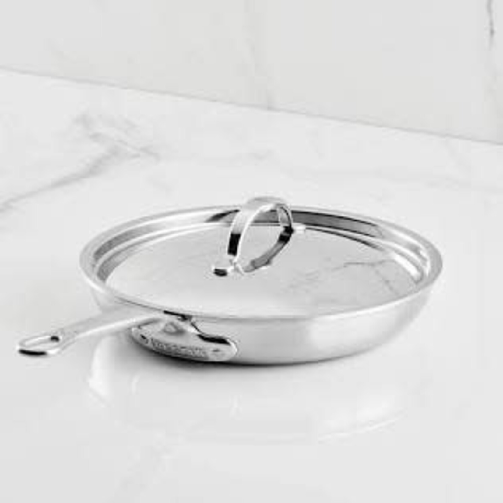 Hestan 2pc Covered Skillet Set, 11" Skillet w/traditional SS Lid - Probond Luxe | Hestan