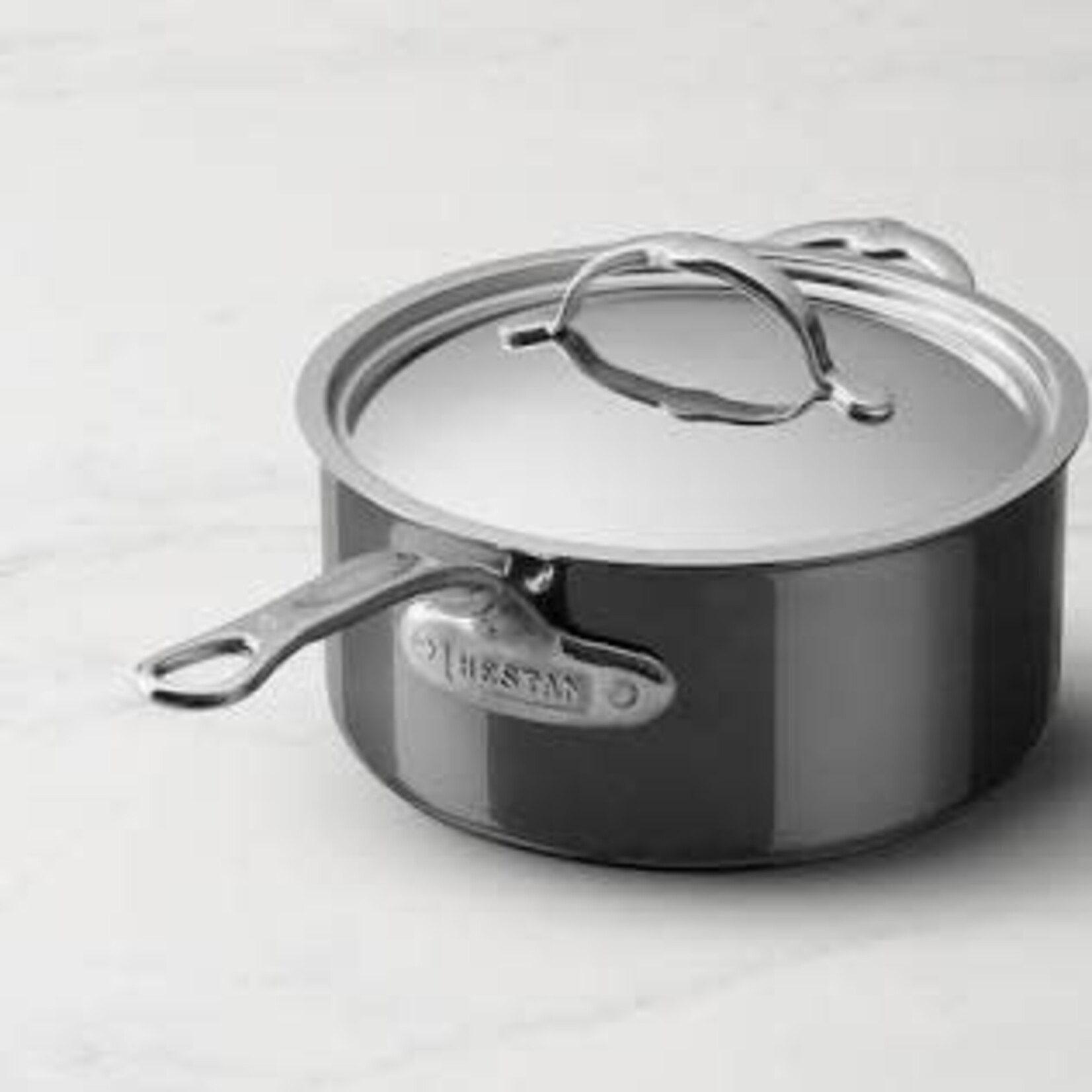 Hestan 4.0qt Covered Saucepan w/helper handle (22cm) - Nanobond | Hestan