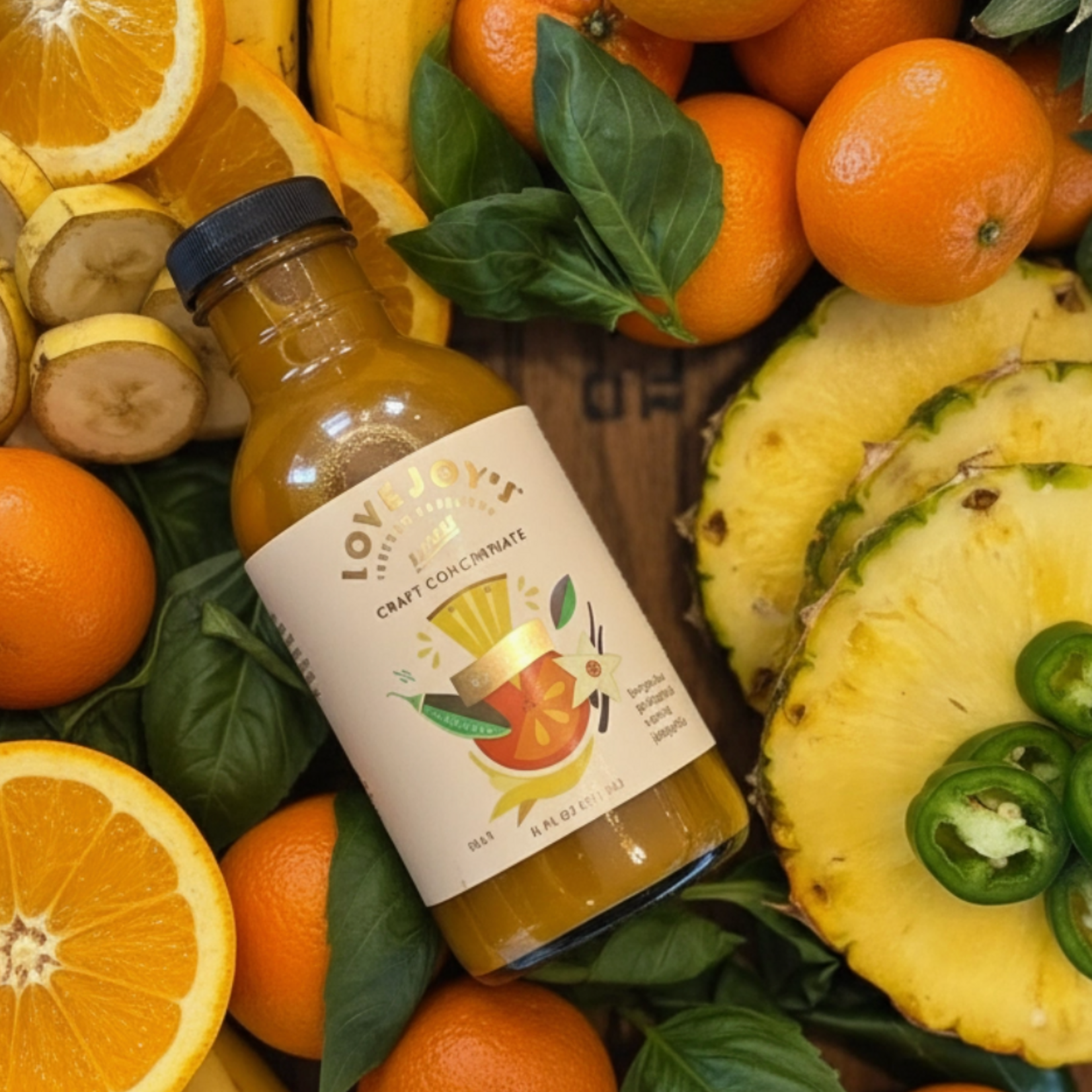 Love Joy's Sunshine Craft Cocktail Concentrate (12oz) | Lovejoy’s