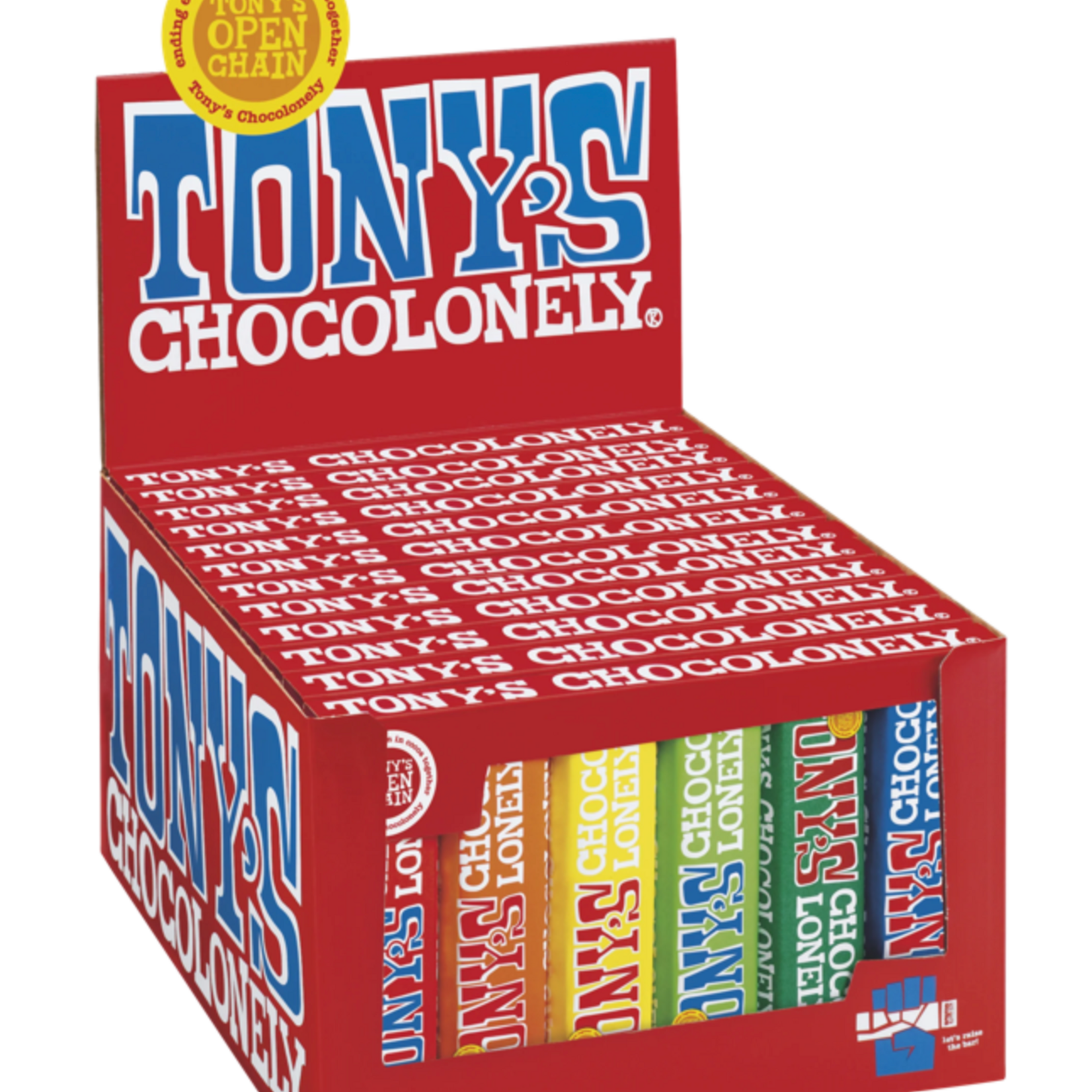 Tony's Chocolonely rainbow tasting pack | Tony's Chocolonely