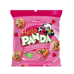 Grandpa Joes HELLO PANDA PEG BAG IN DISPLAY-STRAWBERRY