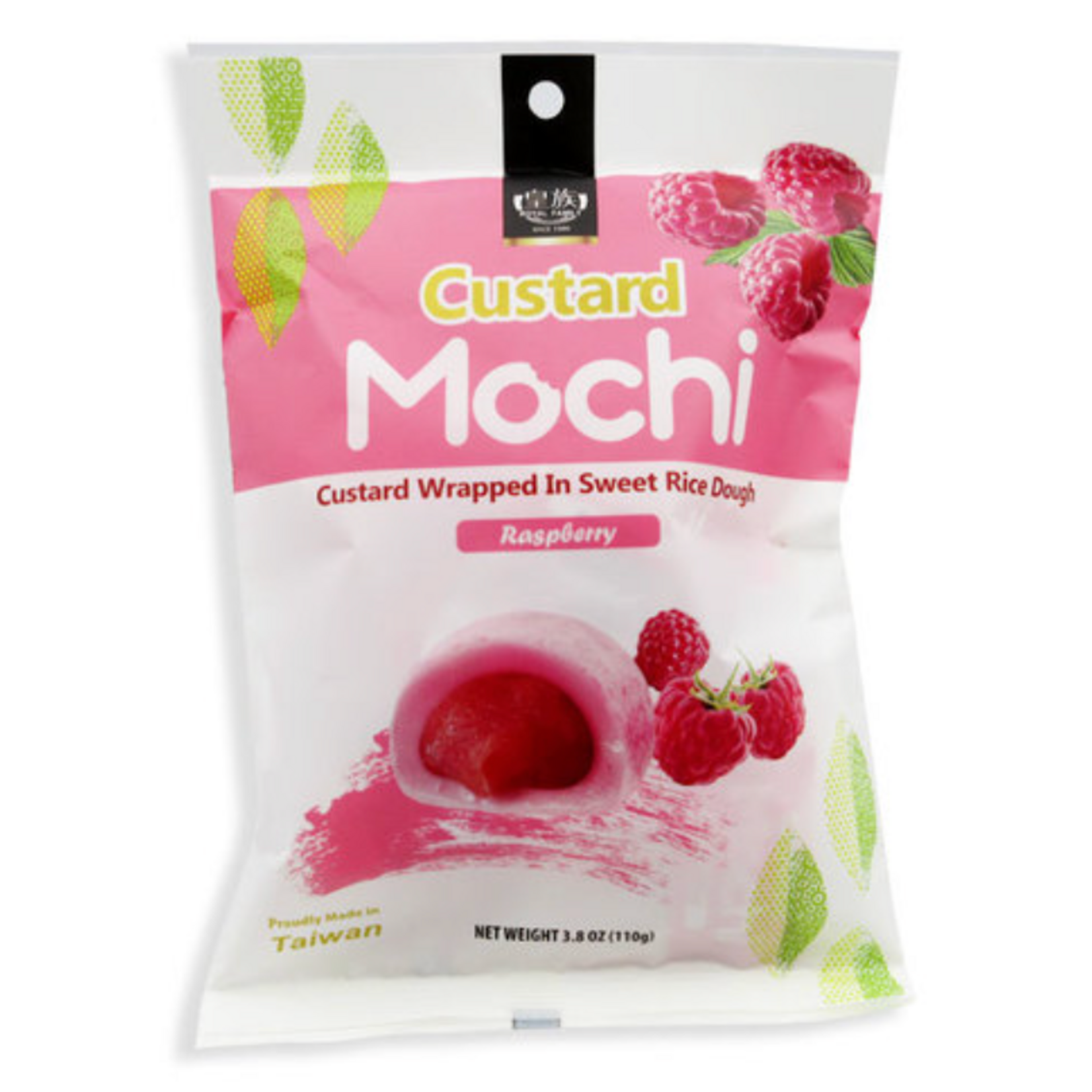 ROYAL FAMILY CUSTARD MOCHI RASPBERRY