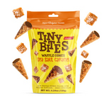 TINY BITES WAFFLE CONES - SALTED CARAMEL