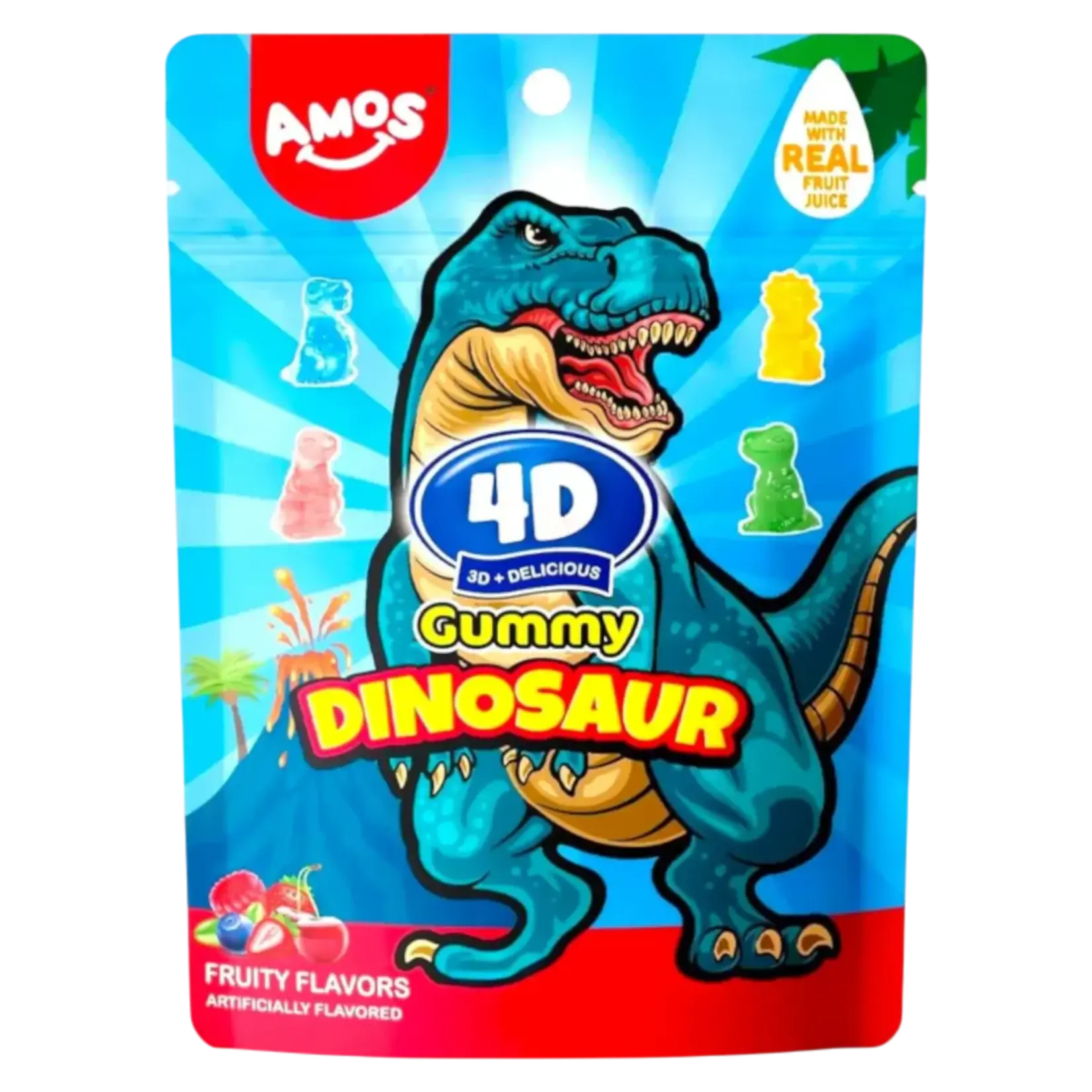AMOS 4D GUMMY DINOSAUR