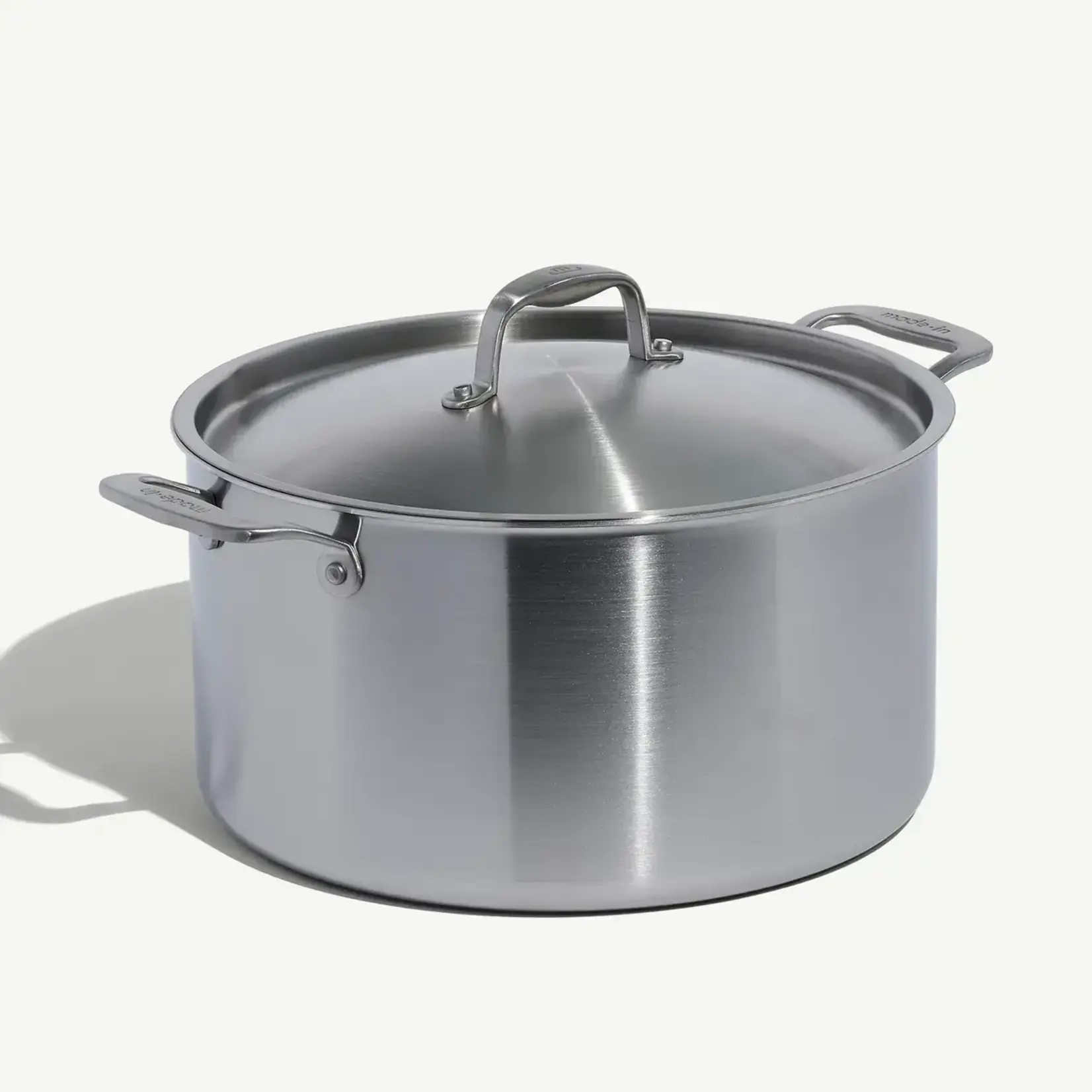 Made In Stainless Clad 12 qt. Stock Pot with Lid | Made In