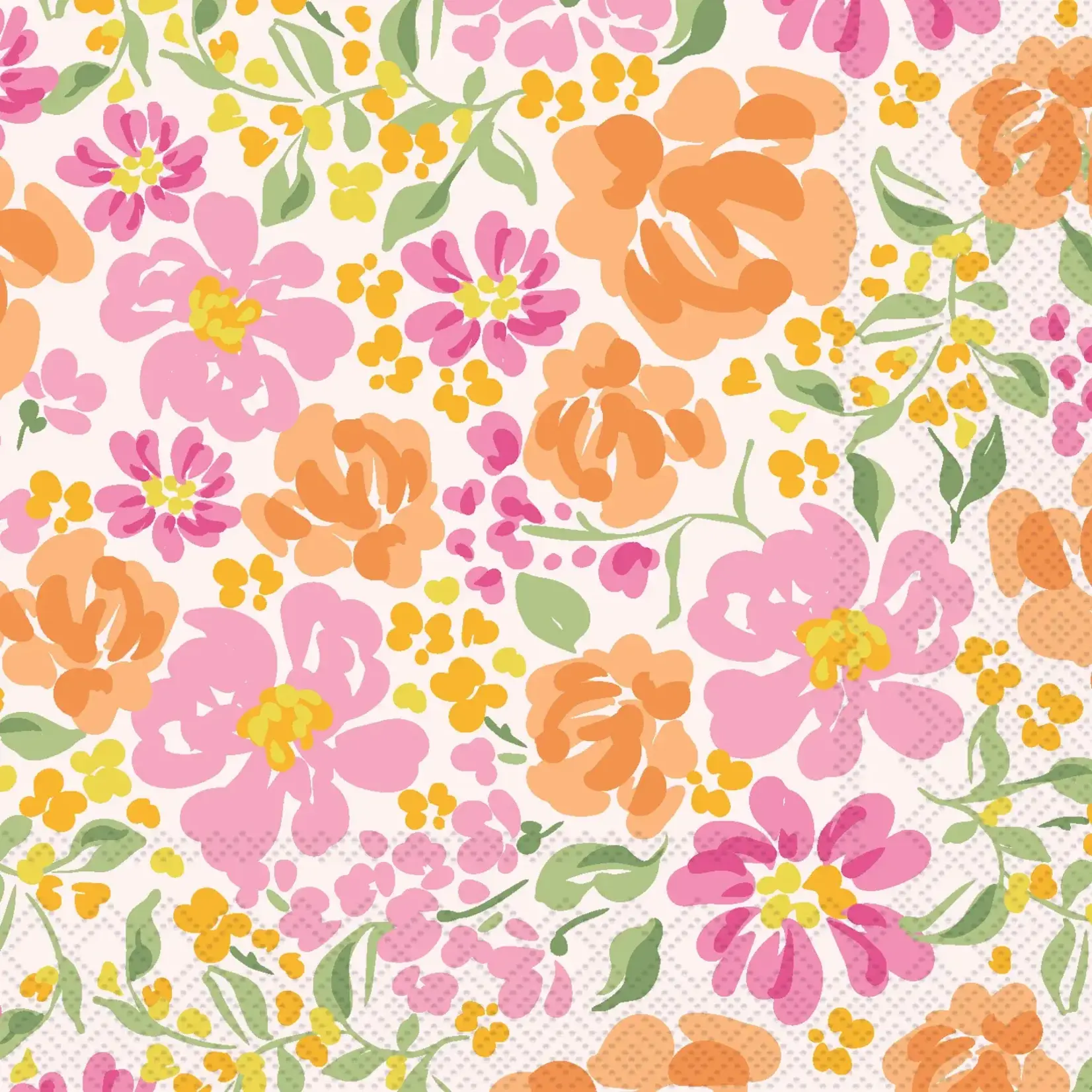 Secret Garden Cocktail Napkin pink