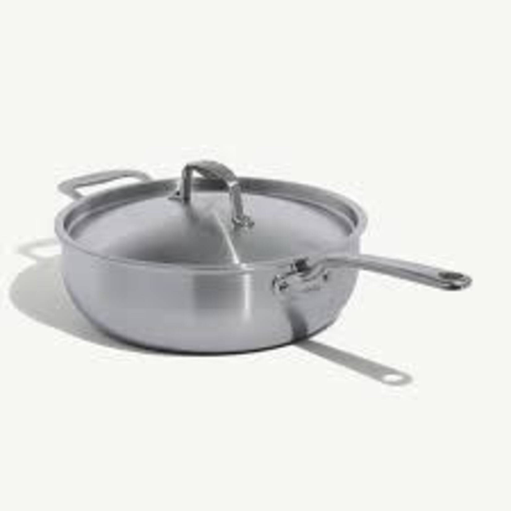 Made In Stainless Clad 5 qt. Saucier with Lid | Made In