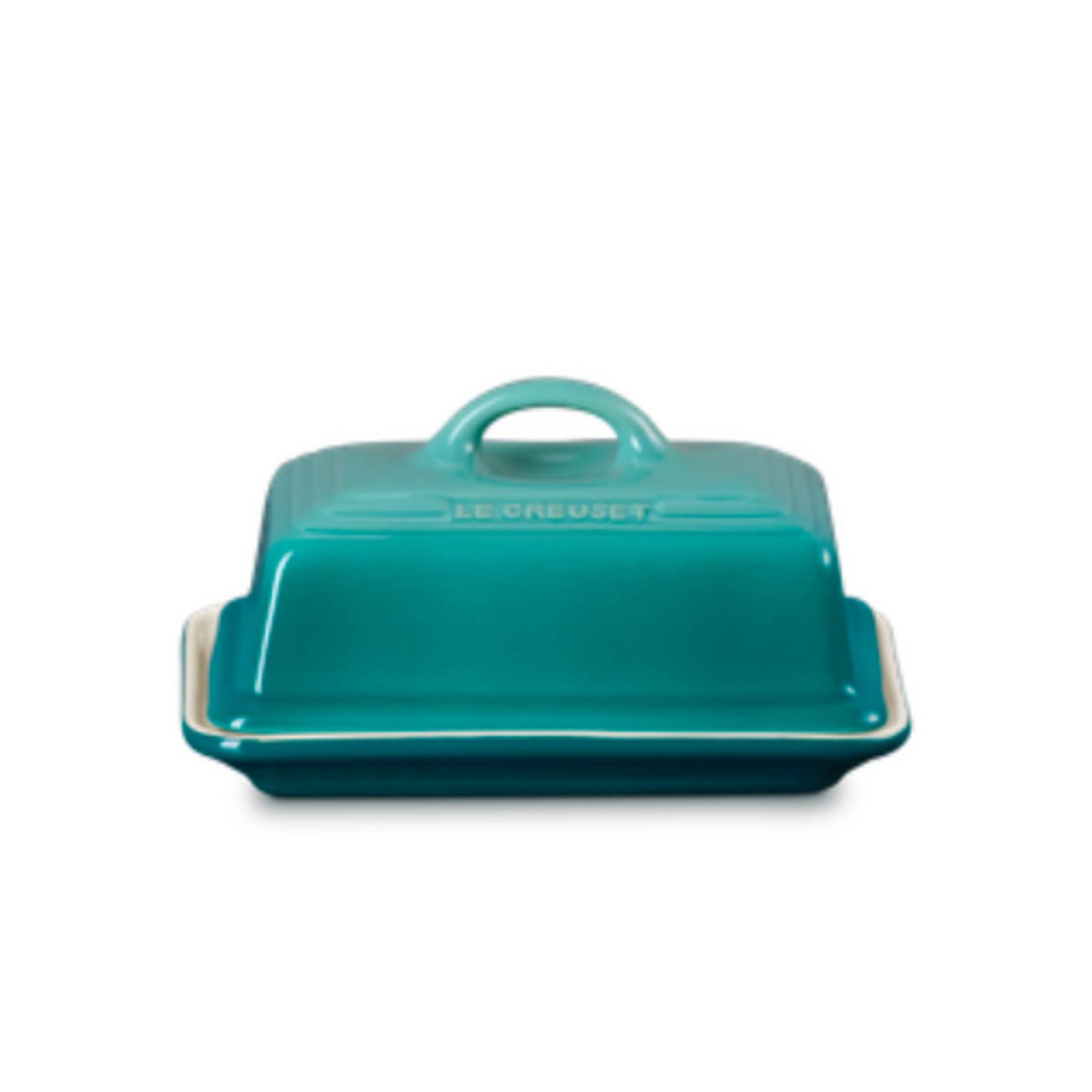 Le Creuset European Butter Dish - Riviera 6.75" x 5" x 3.5" | Le Creuset
