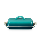 Le Creuset Heritage Butter Dish - Riviera 8.3" x 4.1" x 3" | Le Creuset