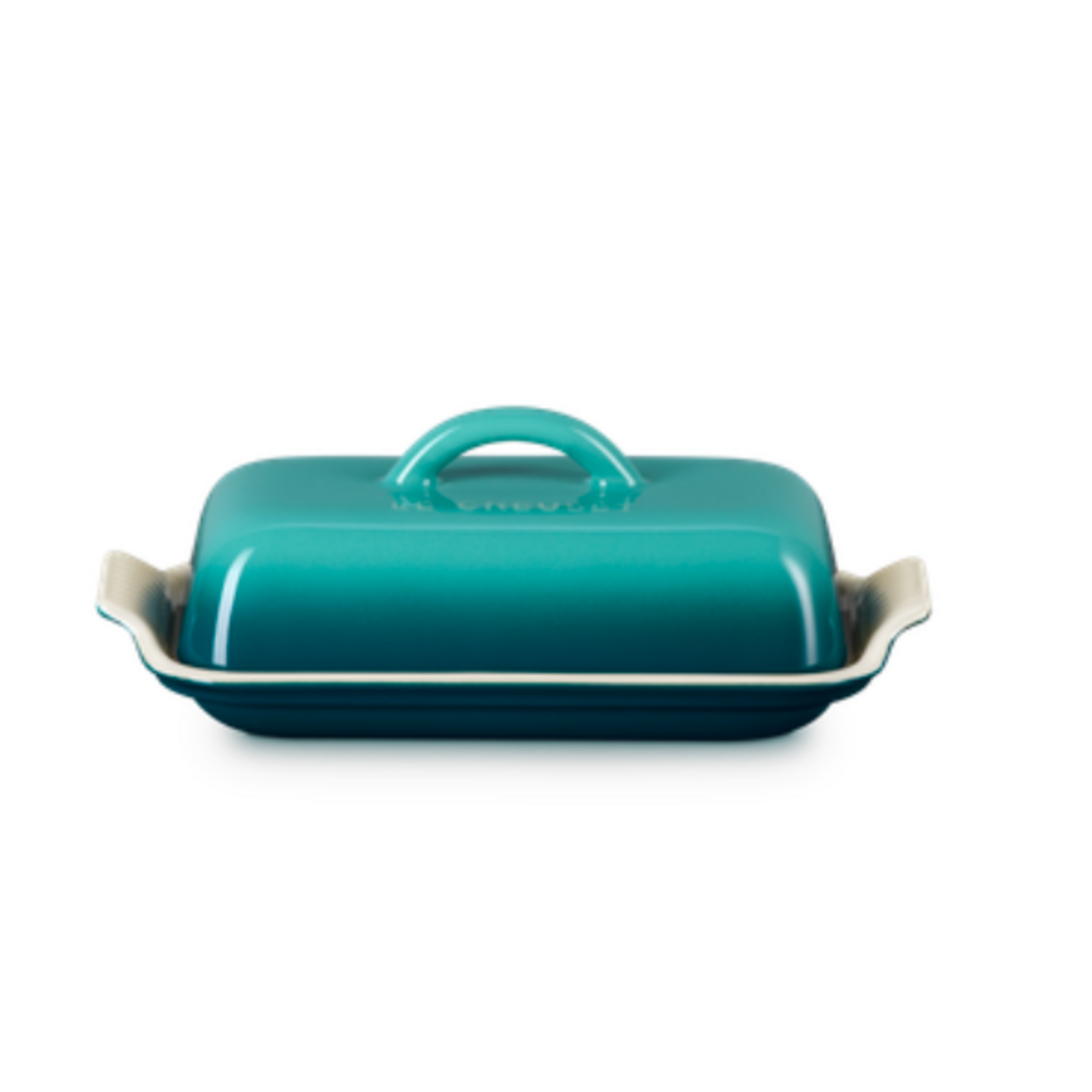 Le Creuset Heritage Butter Dish - Riviera 8.3" x 4.1" x 3" | Le Creuset