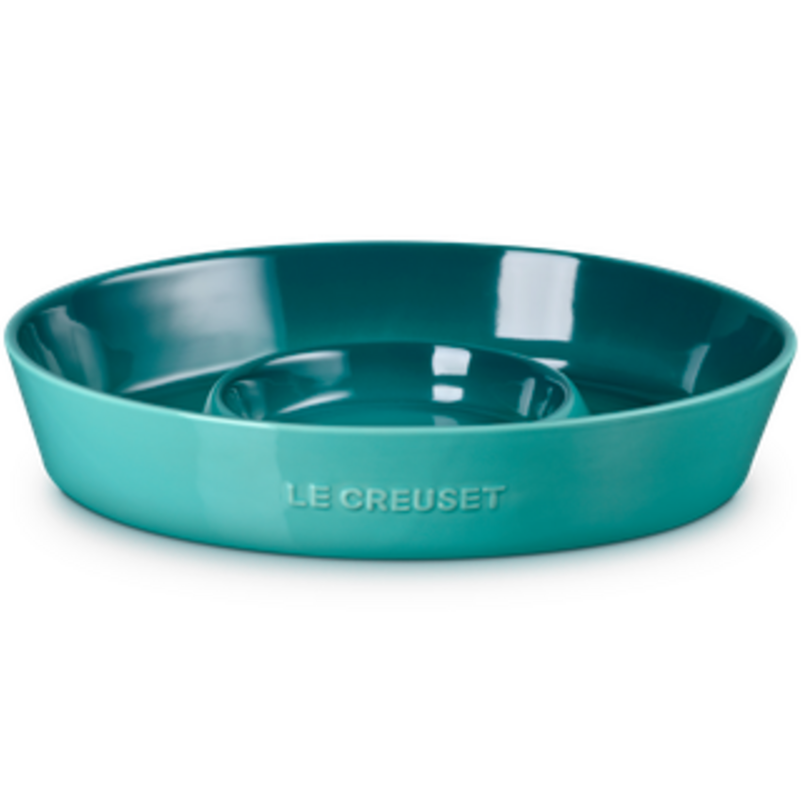 Le Creuset Chip and Dip Platter - Riviera 13 in | Le Creuset