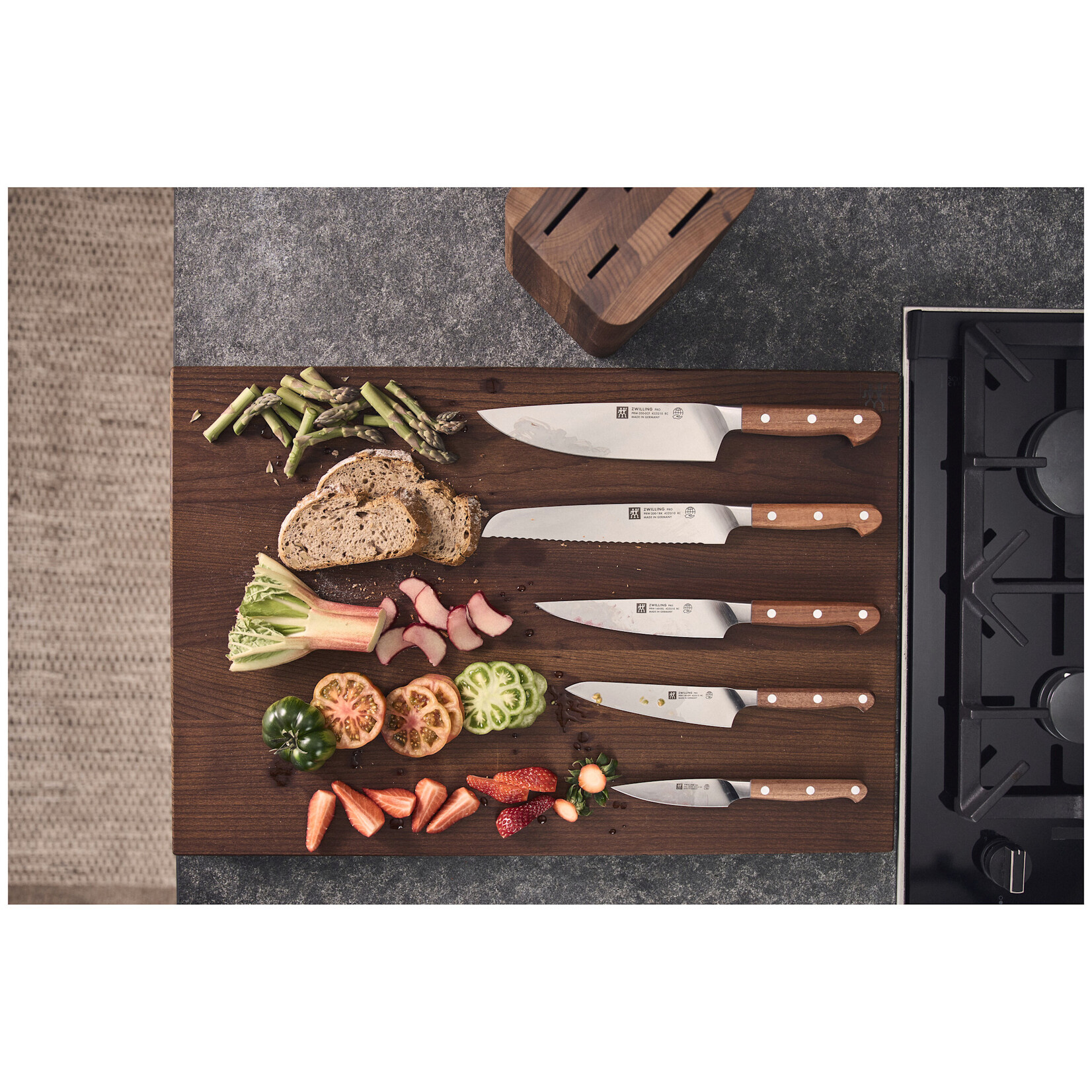 Zwilling ZWB Premium 6-pc Brown Leather Case Set | ZWILLING