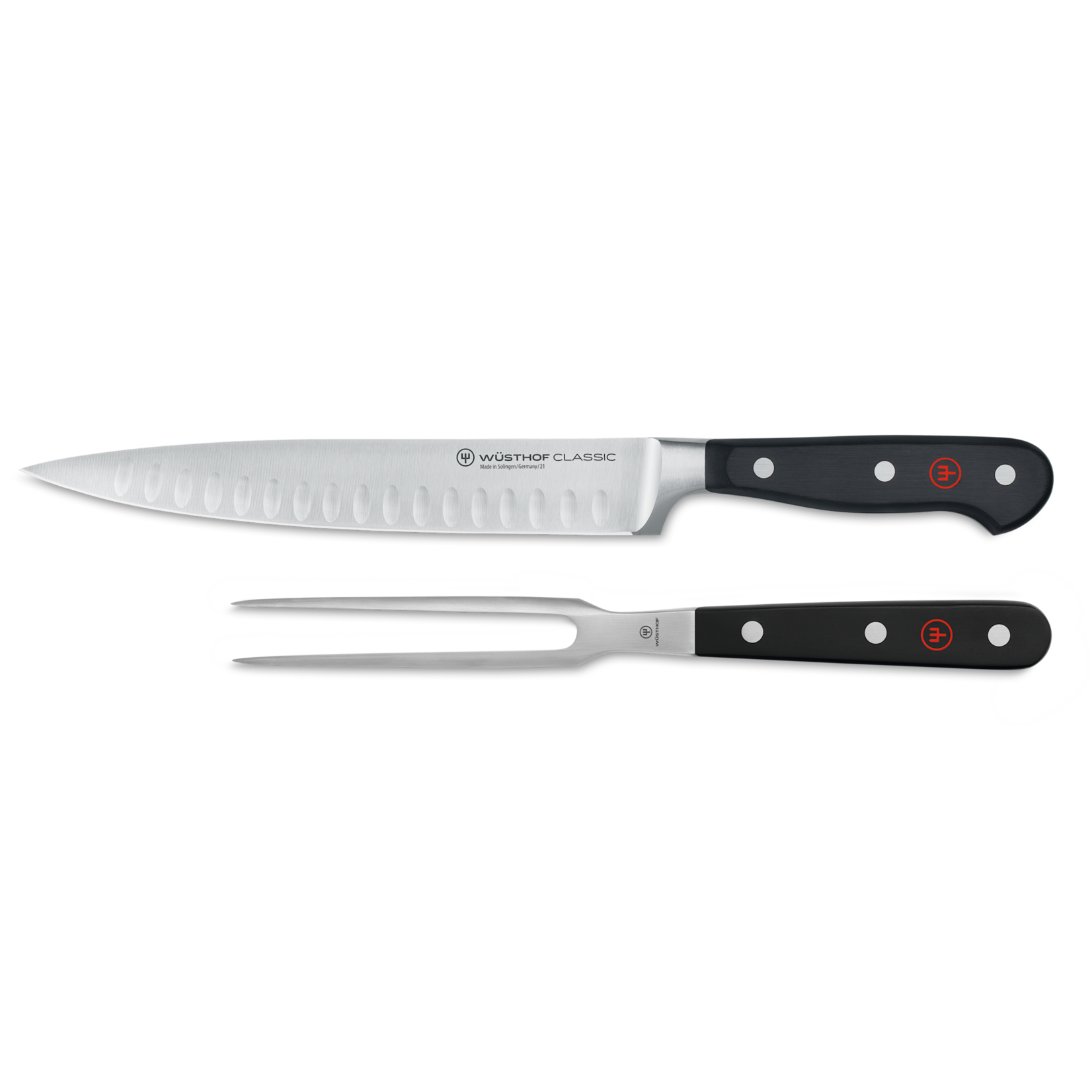 Wusthof Two Piece Carving Set, Hollow Edge - Classic | Wusthof