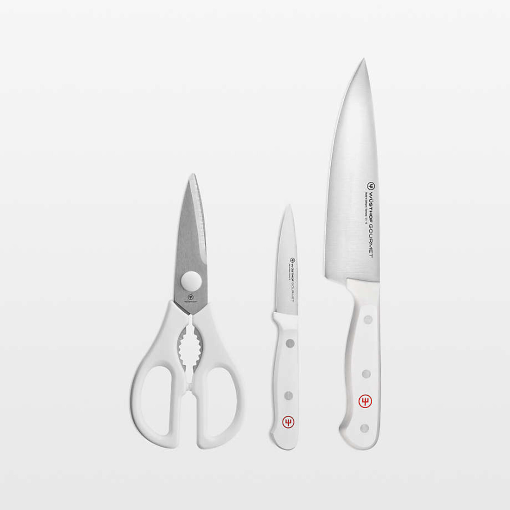 Wusthof Three Piece Prep Set - Gourmet White | Wusthof