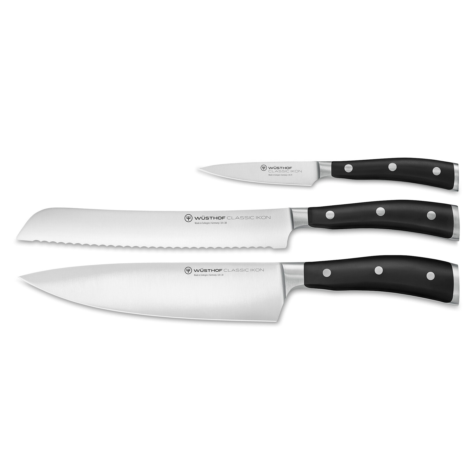 Wusthof Three Piece Chef's Set - Classic Ikon | Wusthof