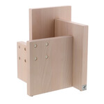 Zwilling Square Italian Magnetic Block - Natural Beech Wood | ZWILLING