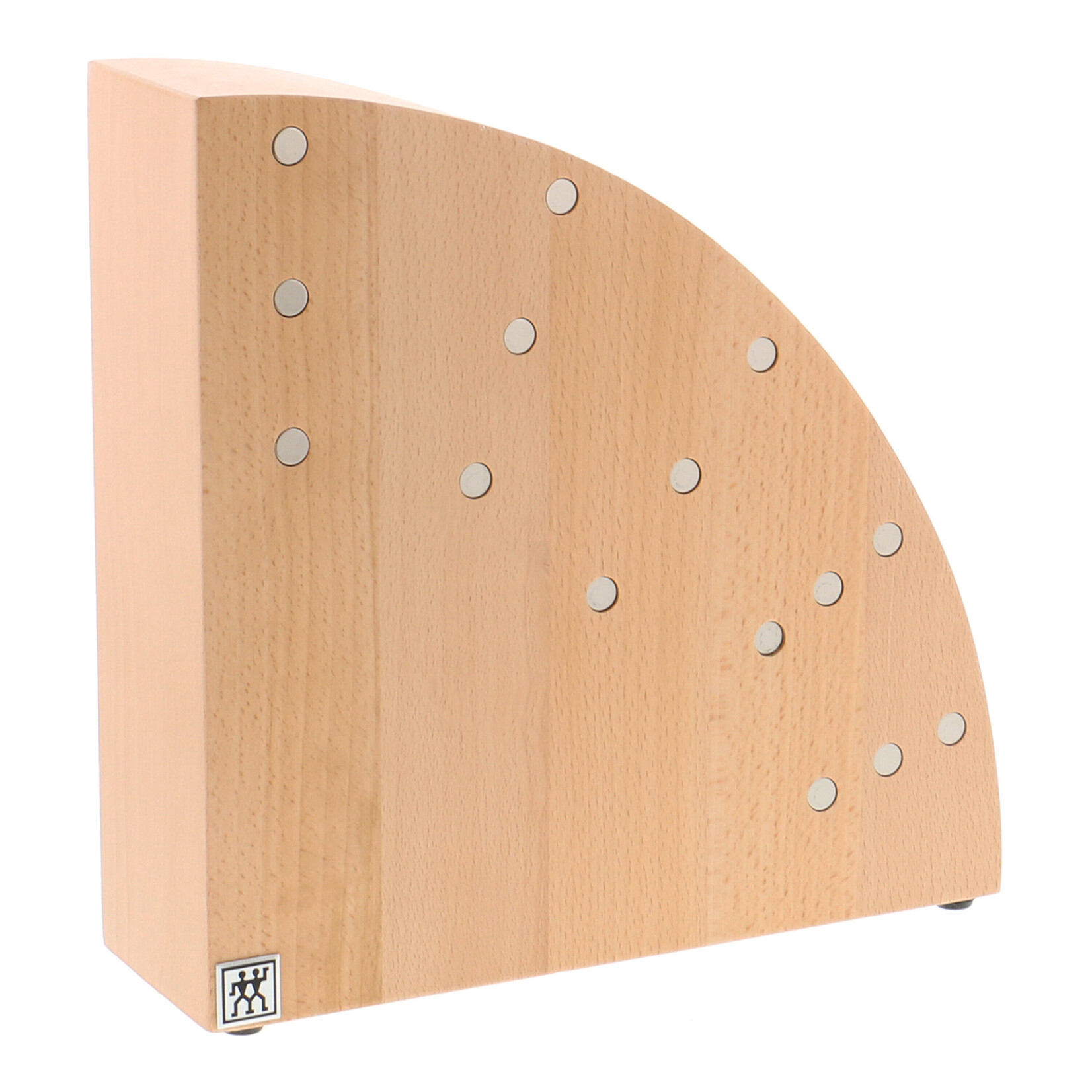 Zwilling Round Italian Magnetic Block - Natural Beech Wood | ZWILLING