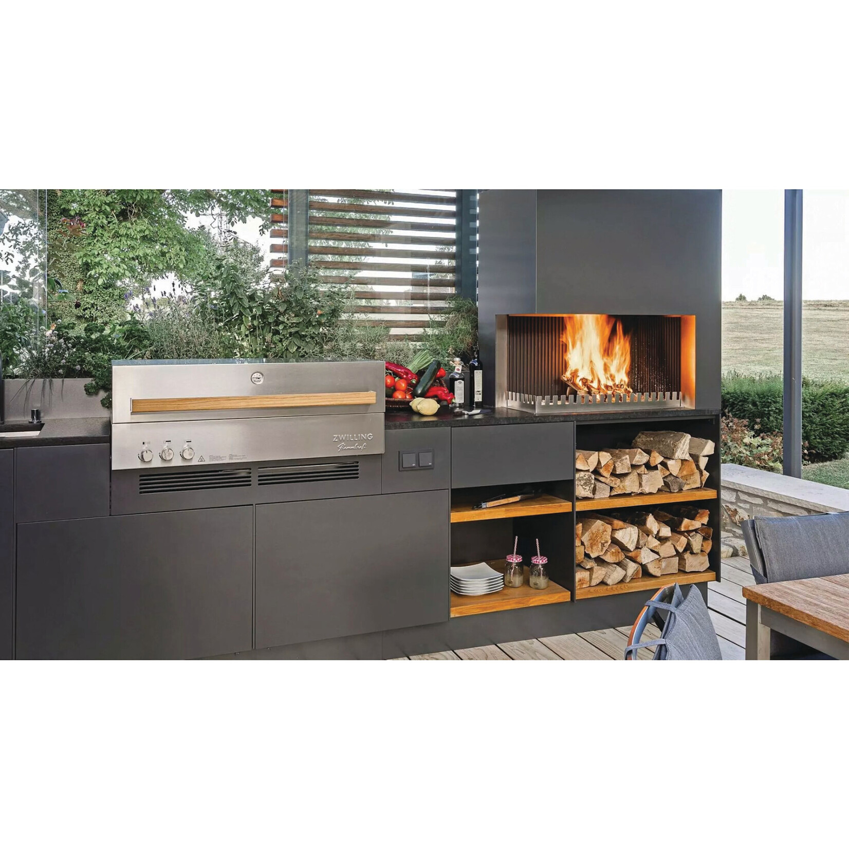 Zwilling Model D Built-In Natural Gas Grill | ZWILLING