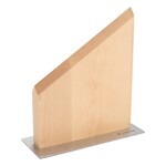 Zwilling Magnetic natural birch wood storage block with stainless steel base | ZWILLING