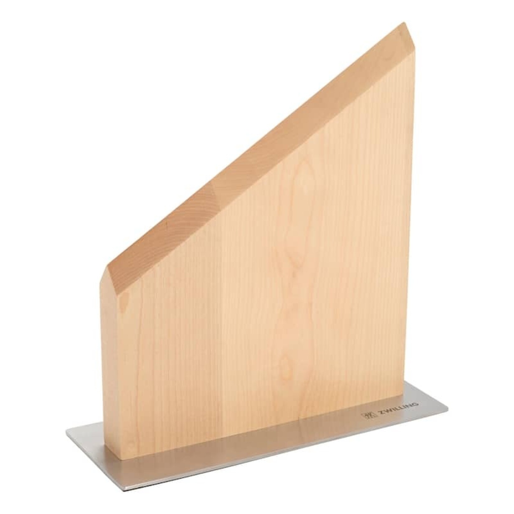 Zwilling Magnetic natural birch wood storage block with stainless steel base | ZWILLING