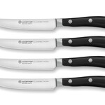 Wusthof Four Piece Steak Knife Set in Black Chest - Classic Ikon | Wusthof