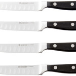 Wusthof Four Piece Steak Knife Set, Hollow Edge - Classic | Wusthof