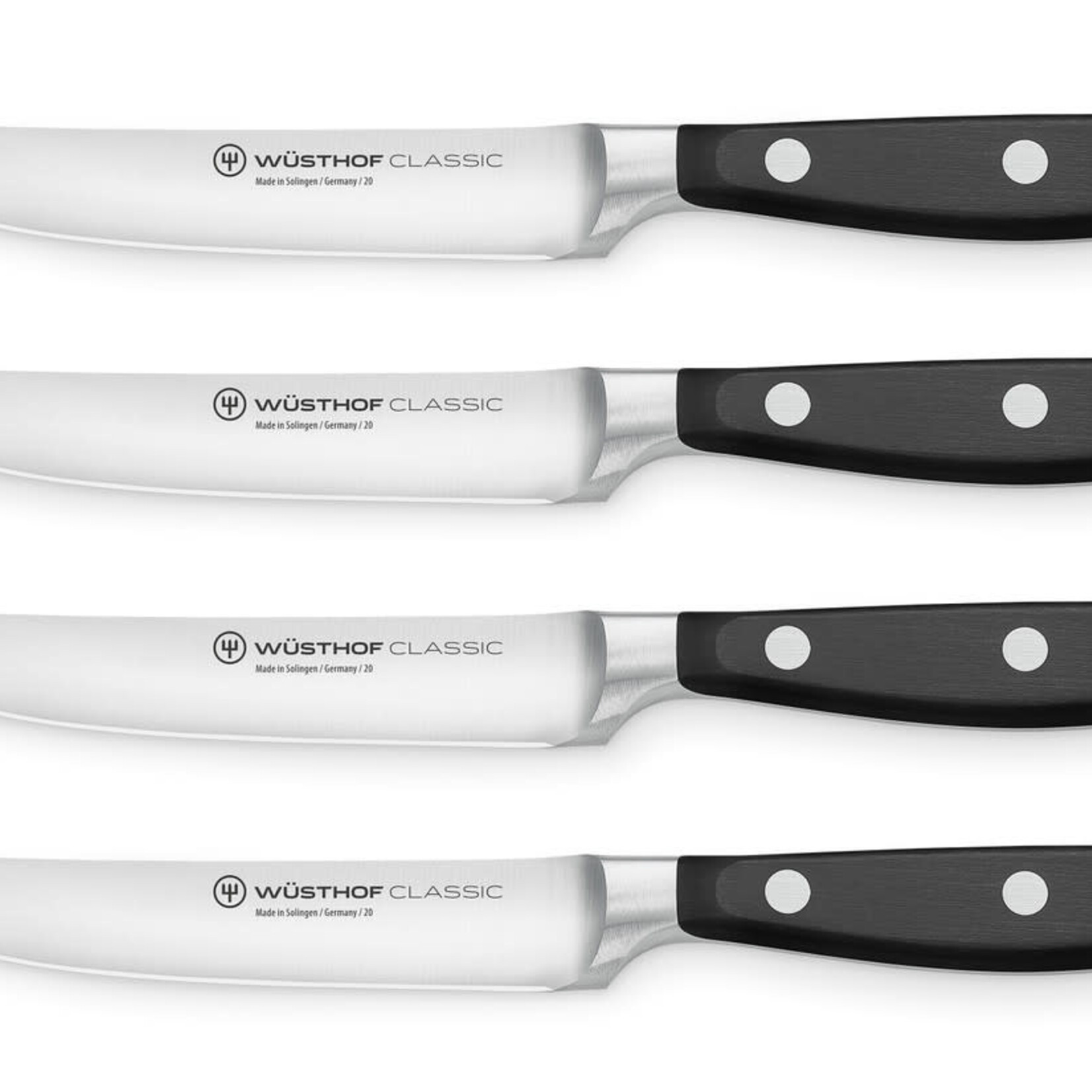 Wusthof Four Piece Steak Knife Set - Classic | Wusthof