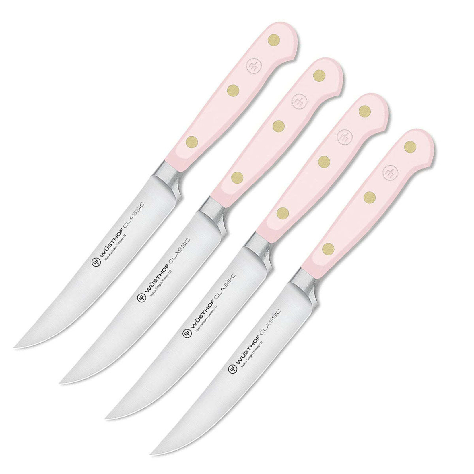 Wusthof Four Piece Steak Knife Set - Classic Pink Sea Salt | Wusthof