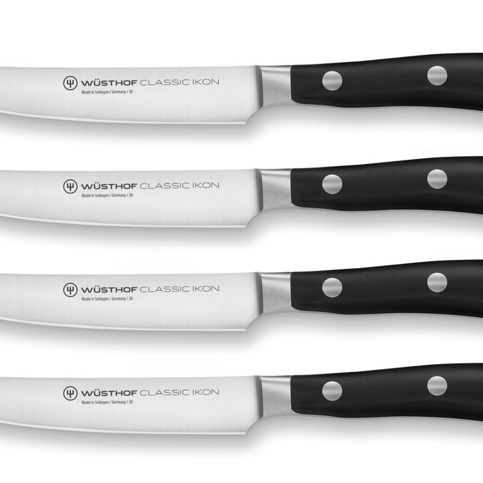 Wusthof Four Piece Steak Knife Set - Classic Ikon | Wusthof