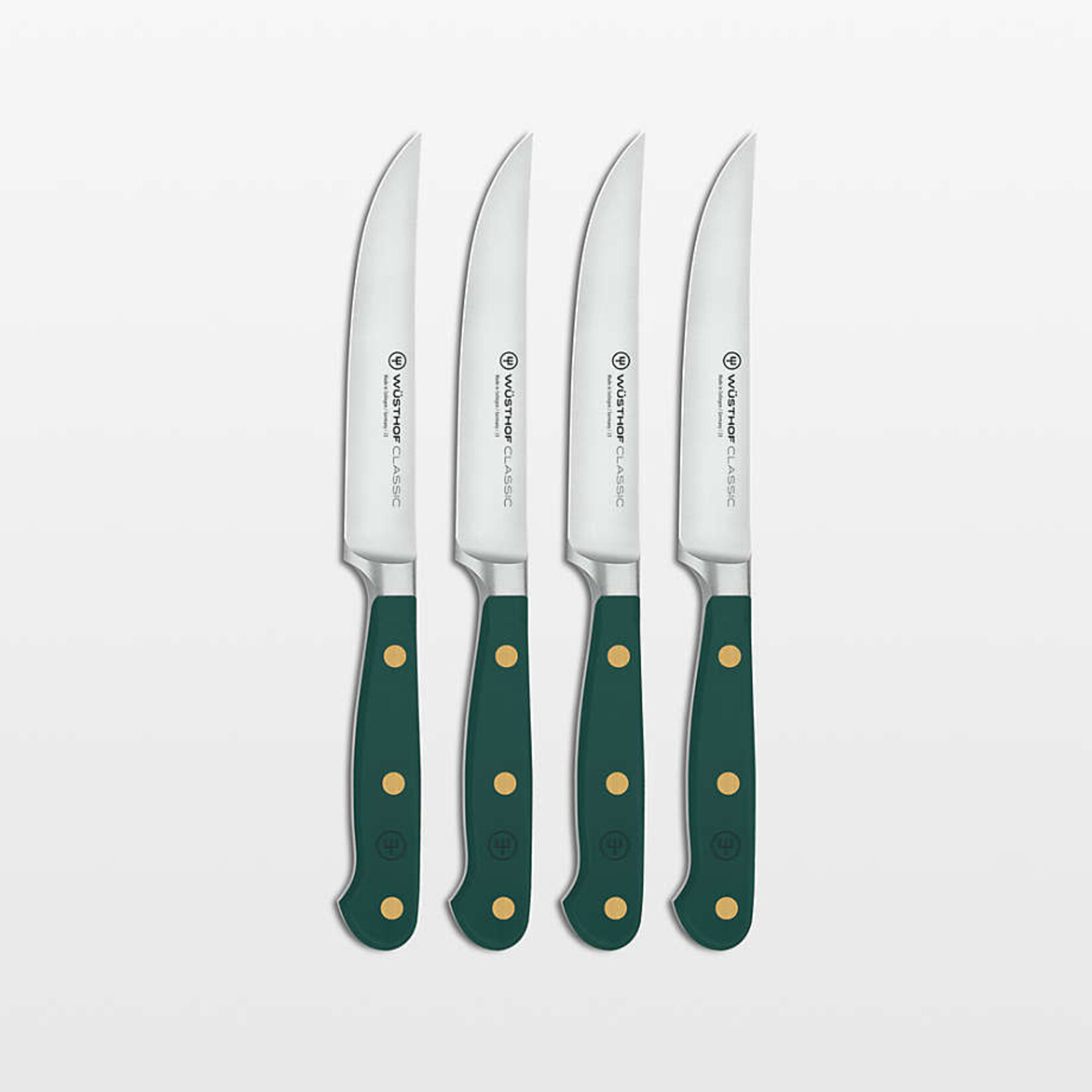 Wusthof Four Piece Steak Knife Set - Classic Fresh Rosemary | Wusthof