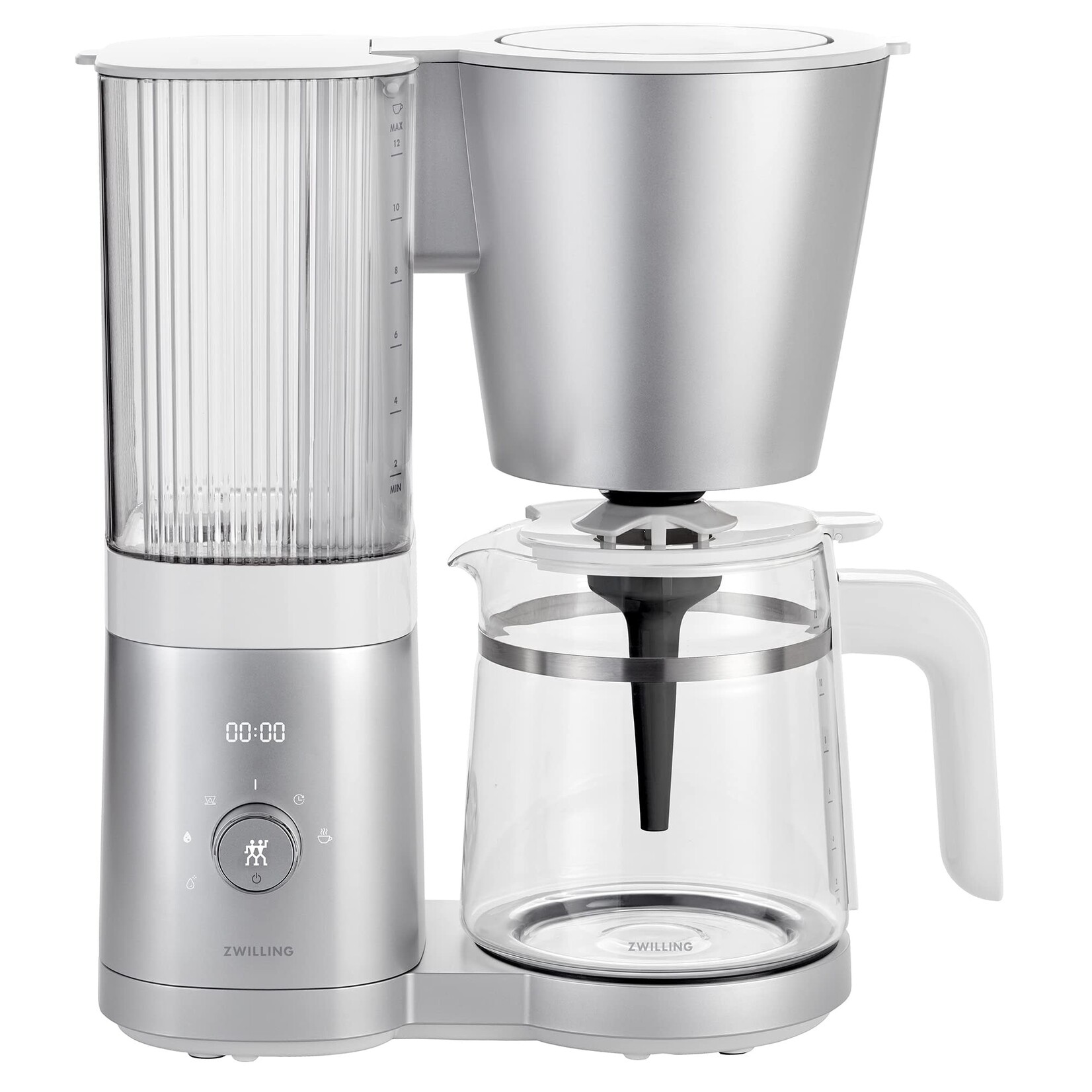 Zwilling Enfinigy Drip Coffee Maker - Glass - Silver | ZWILLING