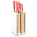 Wusthof Eight Piece Knife Block Set - Classic Coral Peach | Wusthof