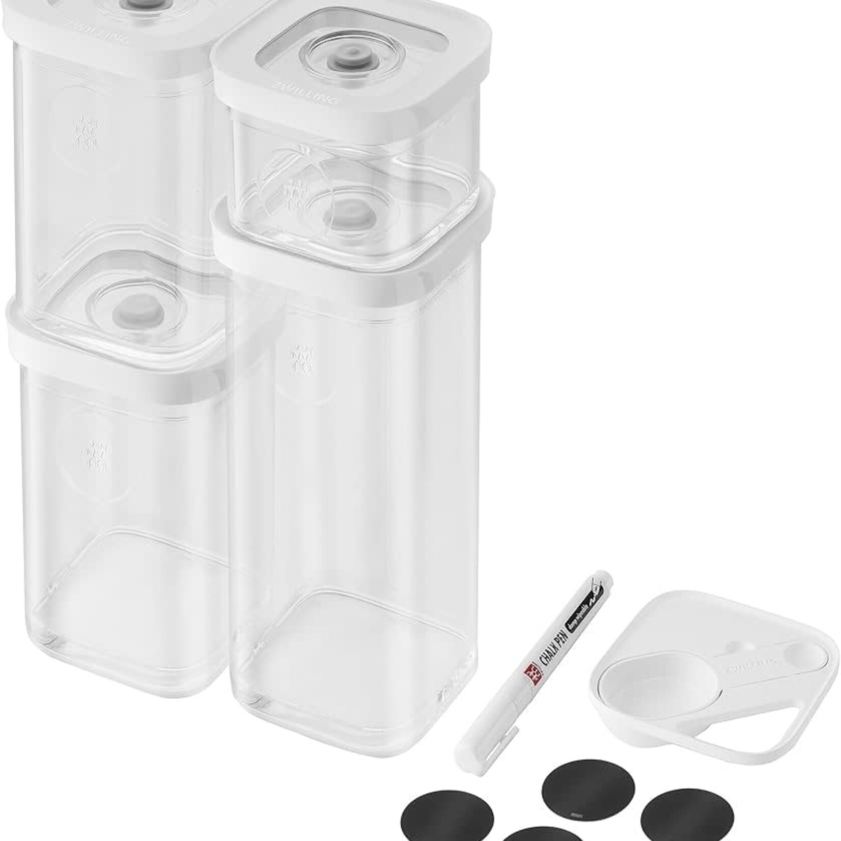 Zwilling CUBE Vacuum Starter Set S 6 -pcs. (S, 2S, 3S, Pump) | ZWILLING