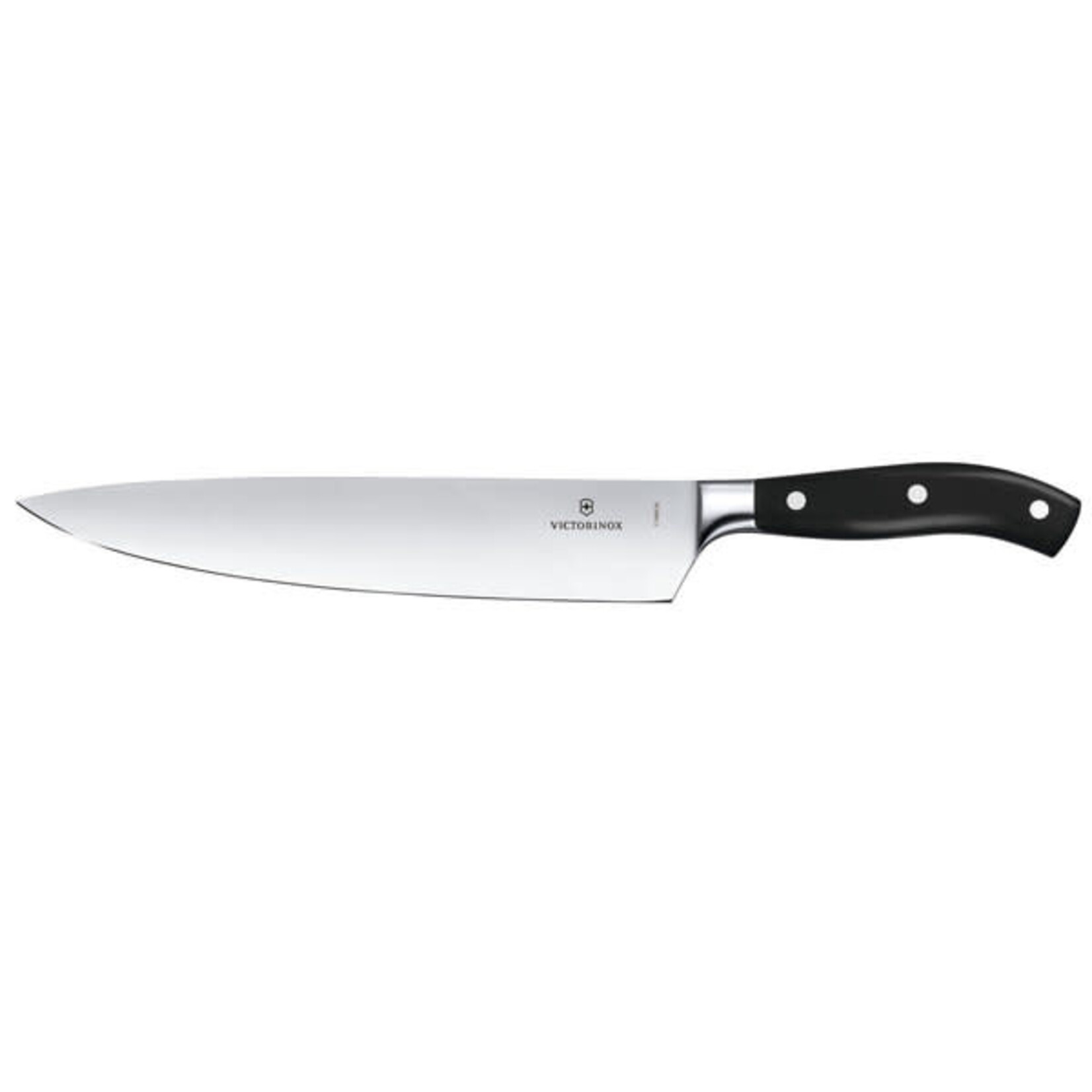 Victorinox Chef's, Forged, 10" Straight Blade Black | Victorinox