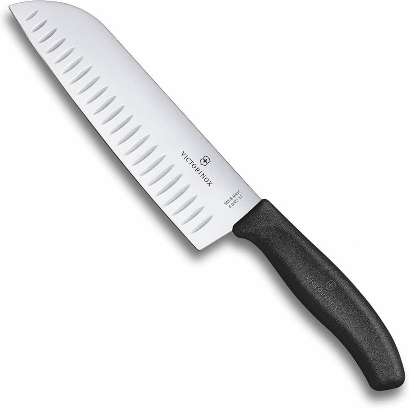 Victorinox Santoku, Forged, 7" Blade Black | Victorinox