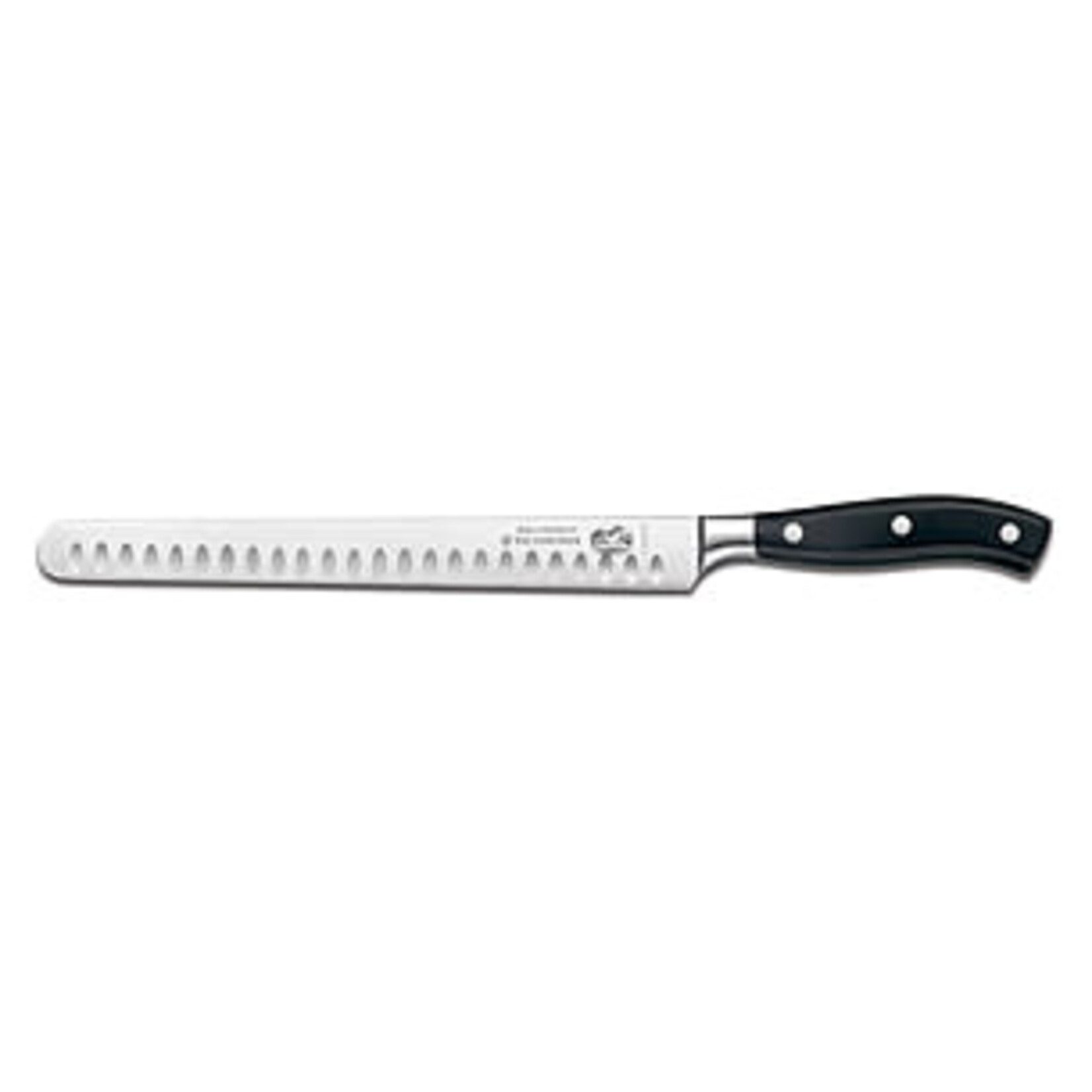 Victorinox Slicing, Forged, 10" Granton Blade Black | Victorinox