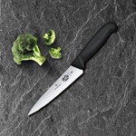 Victorinox Utility/ Slicing, Forged, 6" Straight, Spear Point Blade Black | Victorinox