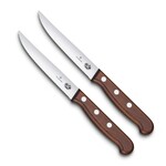 Victorinox Sets, Forged, 2-Piece Steak Set (4_" Serrated, Spear Point) Wood | Victorinox