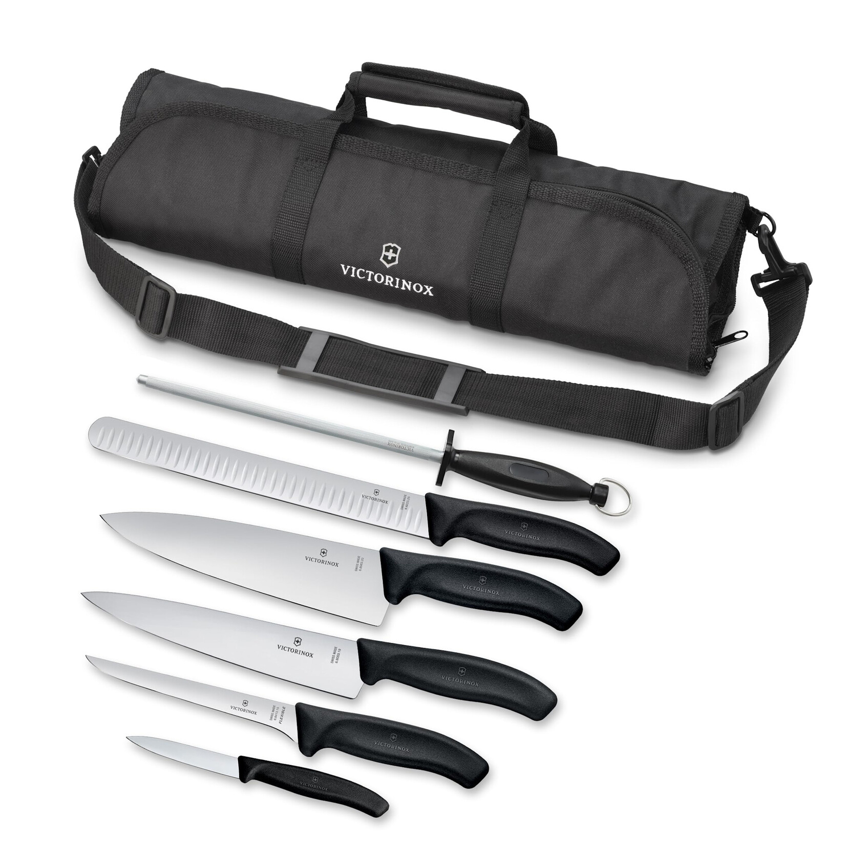 Victorinox 7pc BBQ Set, Black | Victorinox