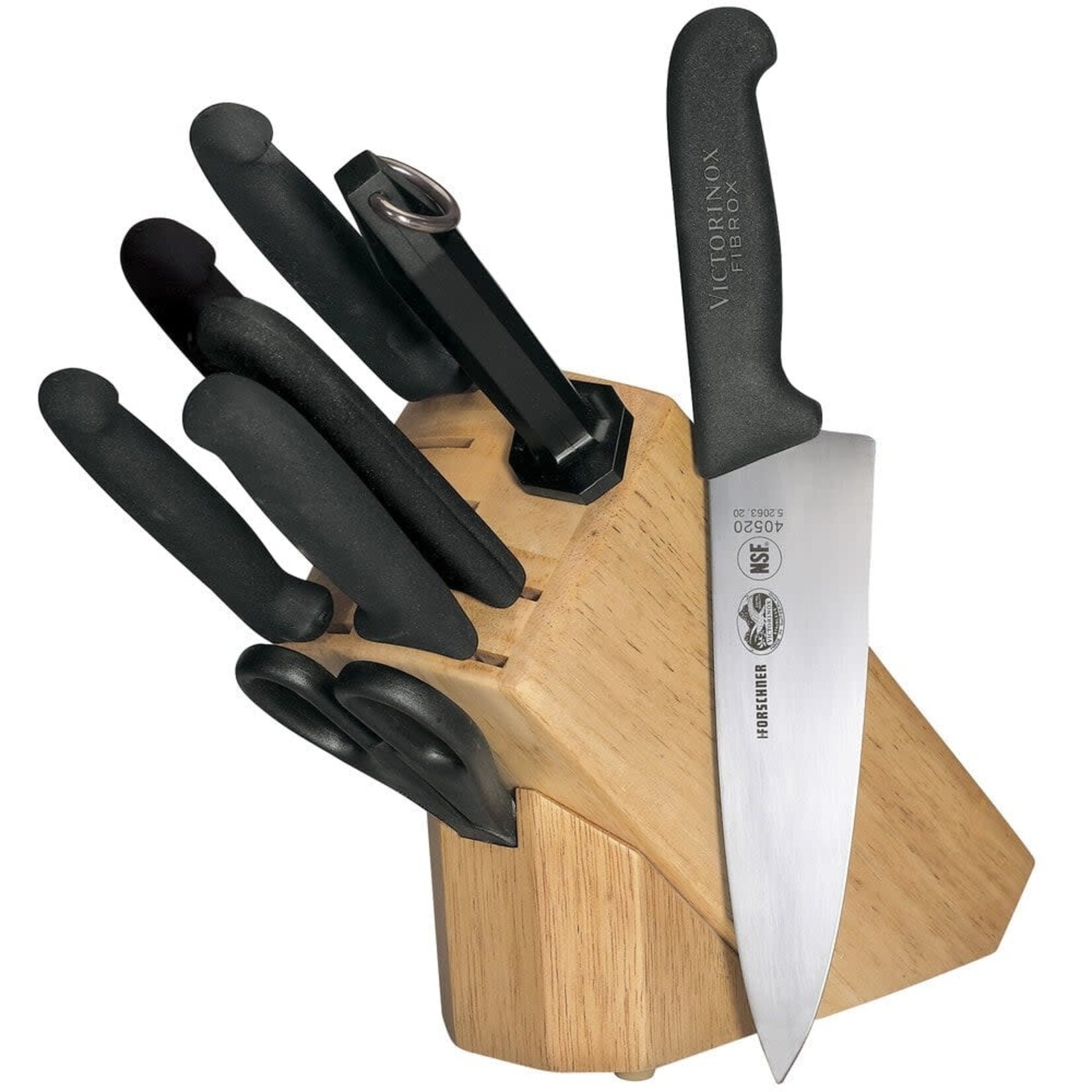 Victorinox Block Sets, 8 Piece Block Set, Fibrox | Victorinox