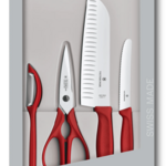 Victorinox Sets, 4-Piece Kitchen Set Red | Victorinox