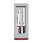 Victorinox Sets, 2-Piece Kitchen Set (7_" Carving, 8" Bread), Wood | Victorinox