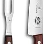 Victorinox Sets, 2-Piece Carving Set with Fork (7_" Carving, 6" Carving Fork), Wood | Victorinox
