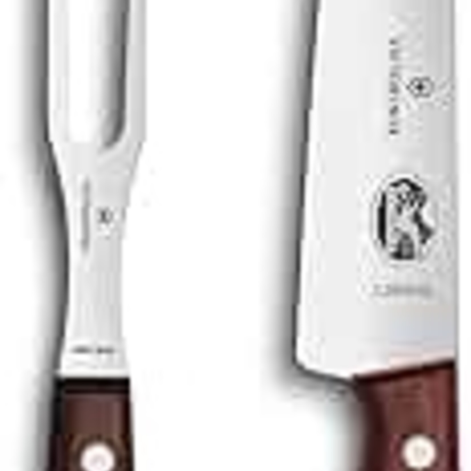 Victorinox Sets, 2-Piece Carving Set with Fork (7_" Carving, 6" Carving Fork), Wood | Victorinox