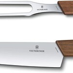 Victorinox Sets, Forged, 2-Piece Carving Set (8" Carving, 6" Carving Fork) Wood | Victorinox