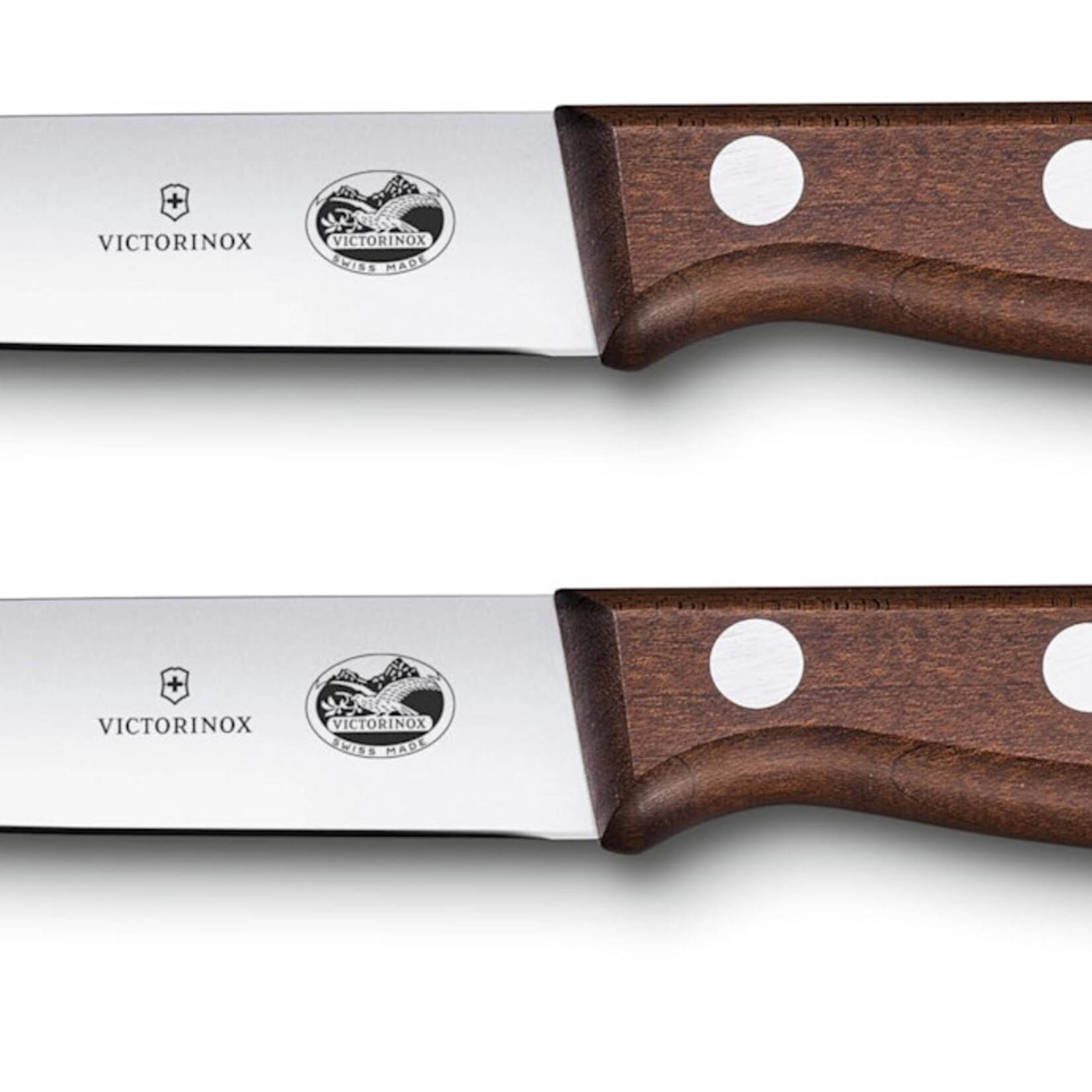 Victorinox Sets, Forged, 4-Piece Steak Set (4_" Straight, Spear Point) Wood | Victorinox