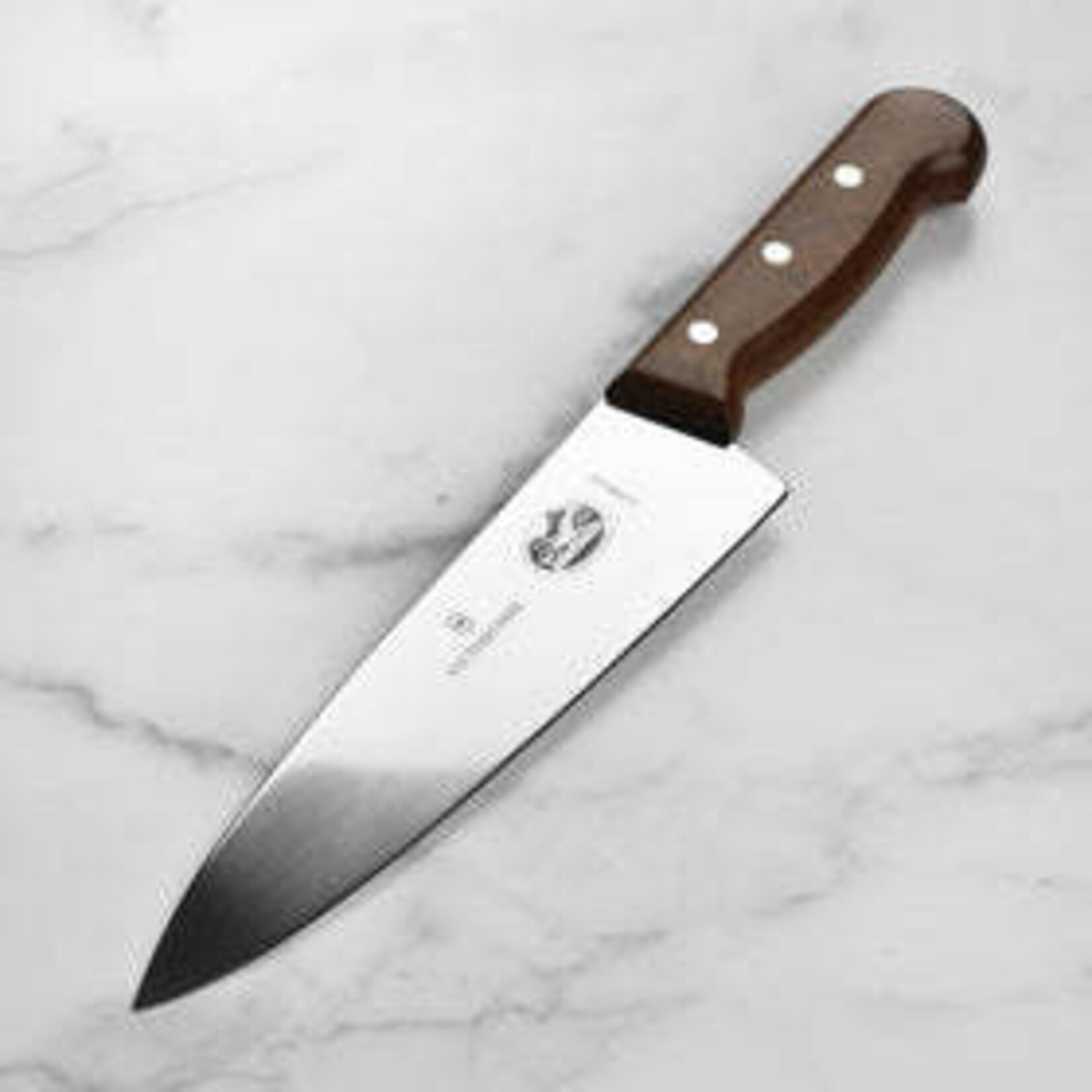 Victorinox Chef's, Forged, 8" Straight Blade Wood | Victorinox