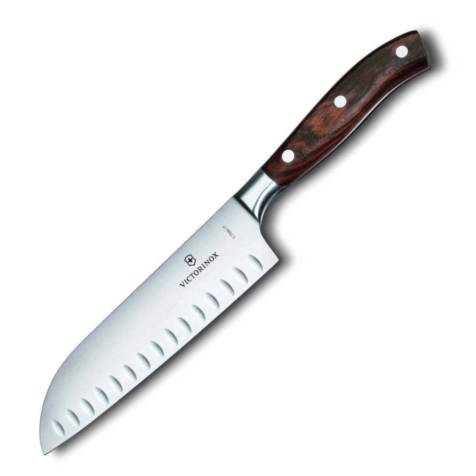 Victorinox Santoku, Forged, 7" Granton Blade Wood | Victorinox