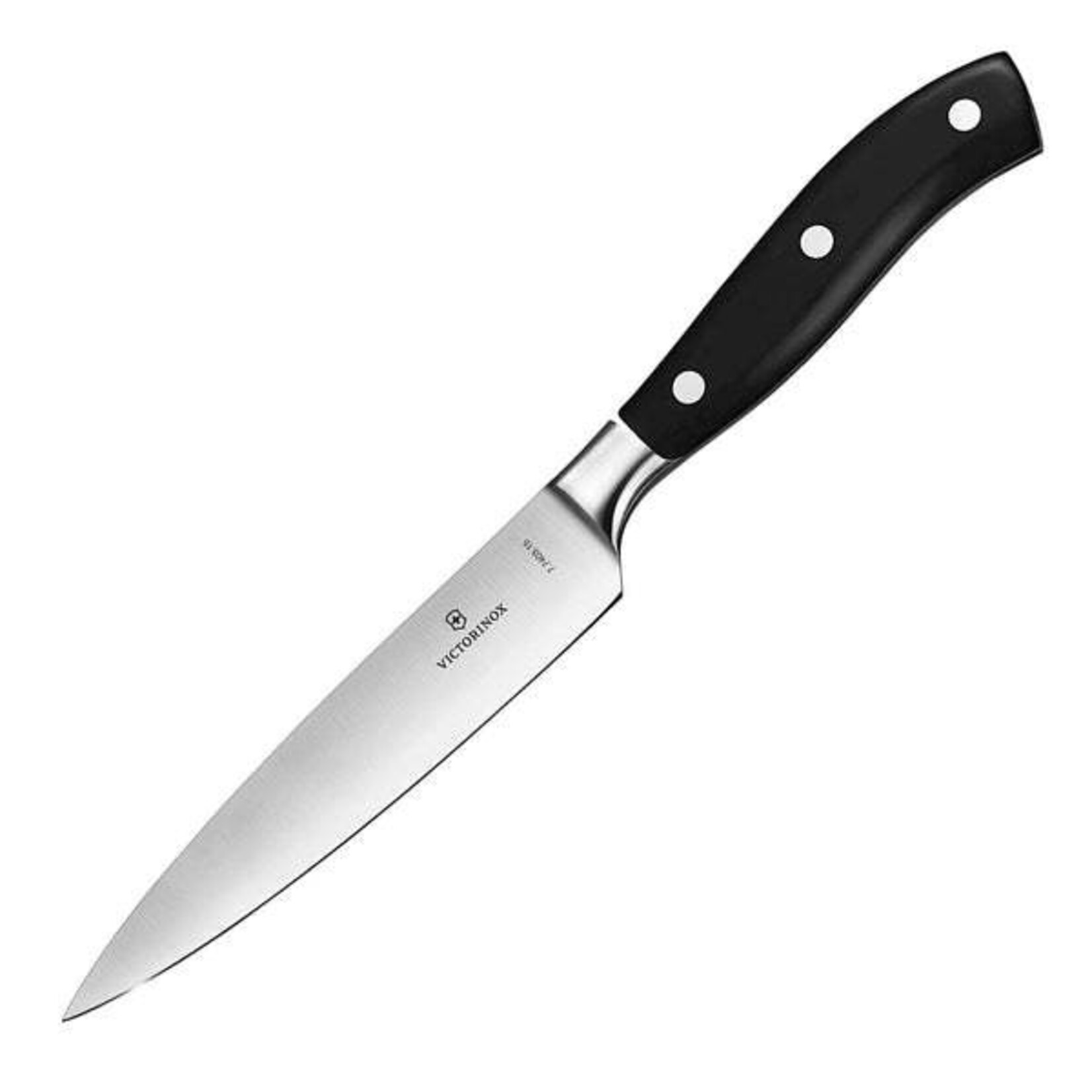 Victorinox Chef's, Forged, 6" Straight, Spear Point, Wide Blade Black | Victorinox