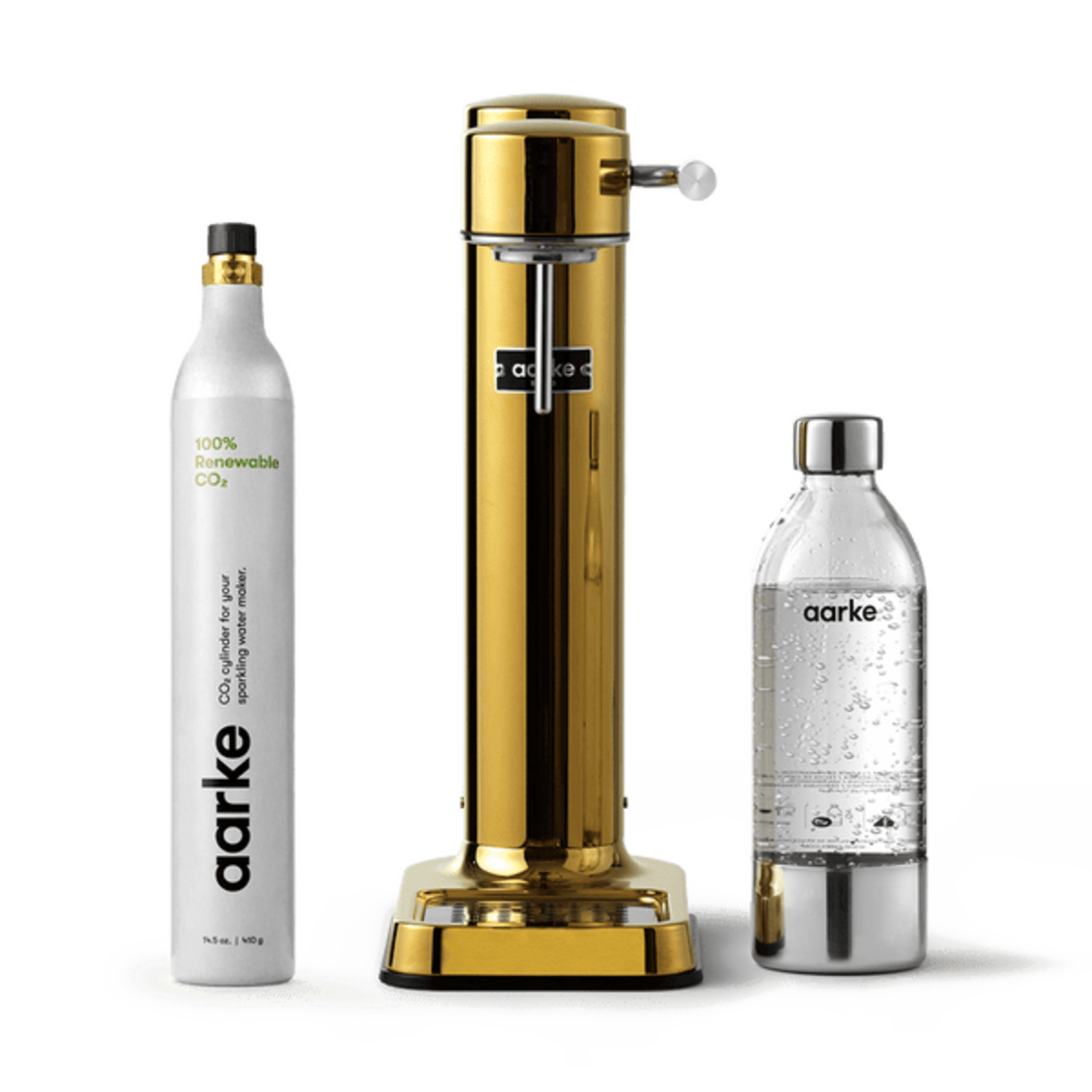 Aarke Carbonator 3 - Gold CO2 Bundle | Aarke